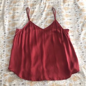 Raspberry Silk Camisole